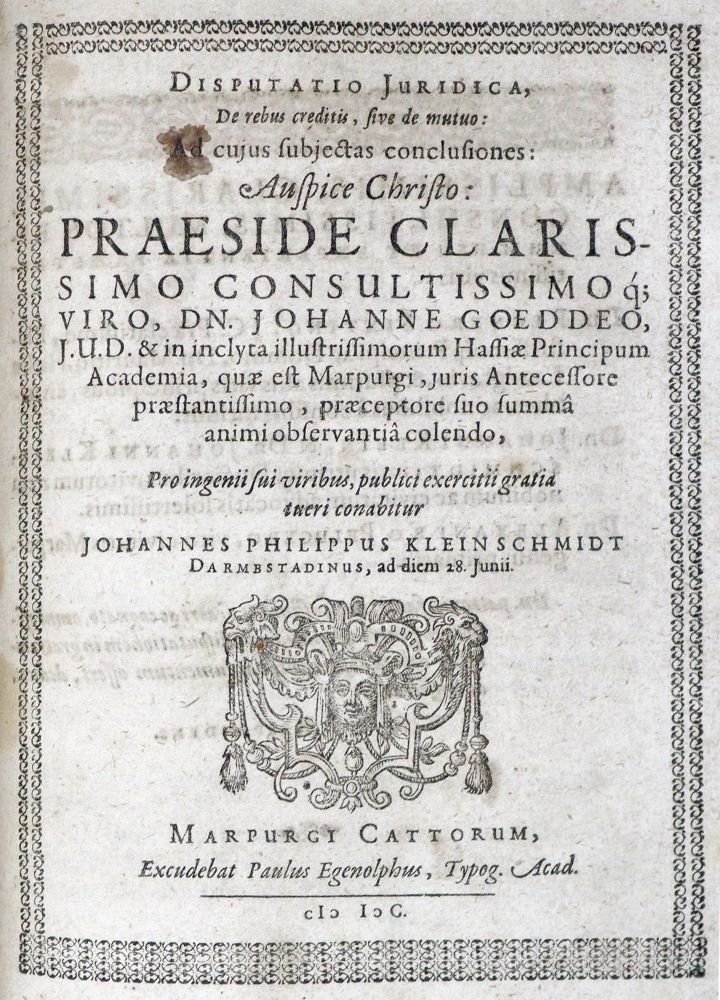 Große Abbildung Nr.1: 126-734 Tilemann,F.: (Juridica und Kriminologie)