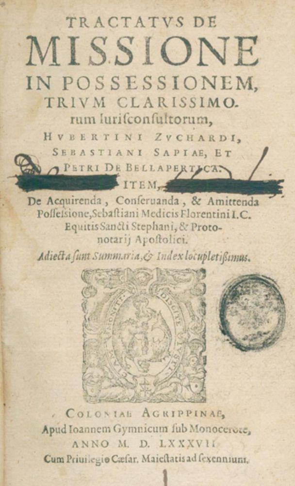 Große Abbildung Nr.2: 126-734 Tilemann,F.: (Juridica und Kriminologie)