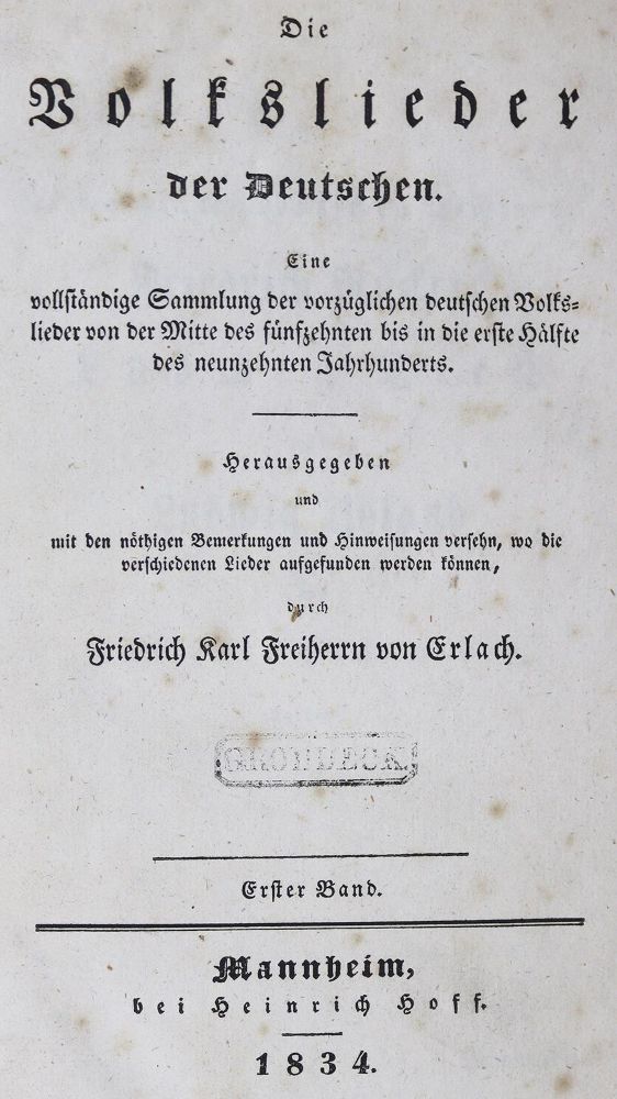 Große Abbildung Nr.1: 126-805 Erlach,F.K.v.: (Musik)
