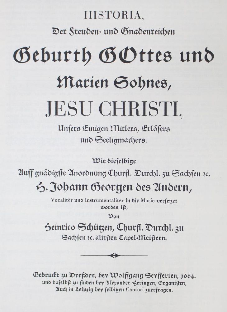 Große Abbildung Nr.1: 126-826 Schütz,H.: (Musik)