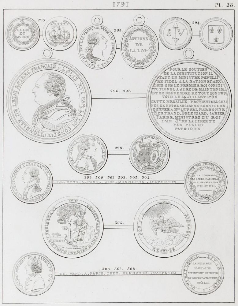 Große Abbildung Nr.1: 126-834 (Hennin,M.).: (Numismatik u. Siegelkunde)