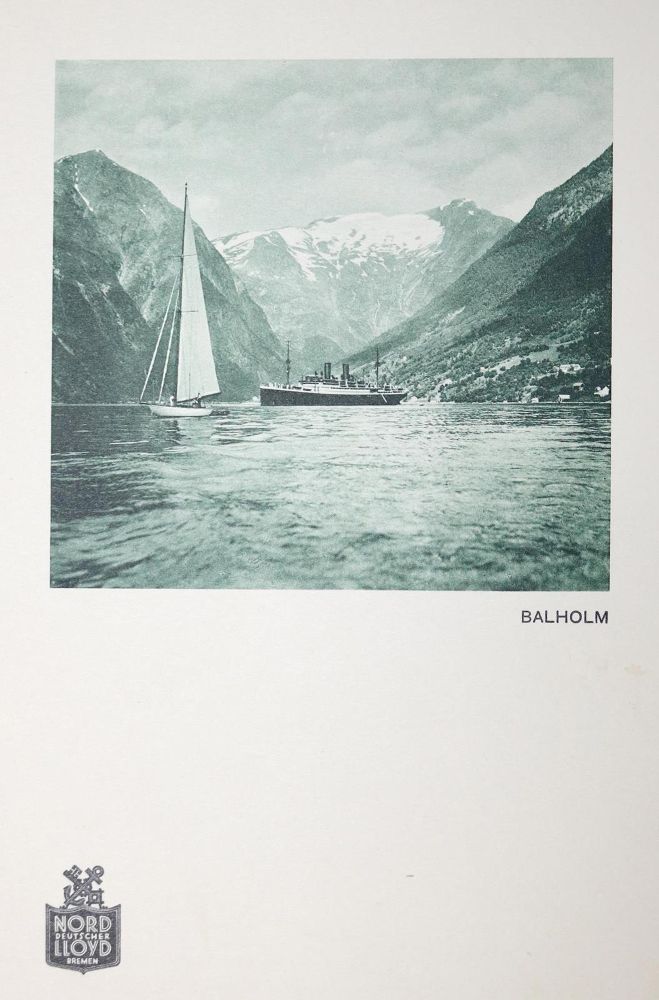 Große Abbildung Nr.2: 126-850 Norddeutscher Lloyd Bremen.: (Seewesen)
