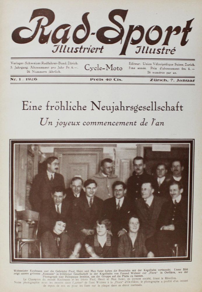 Große Abbildung Nr.1: 126-856 Rad-Sport.: (Sport)