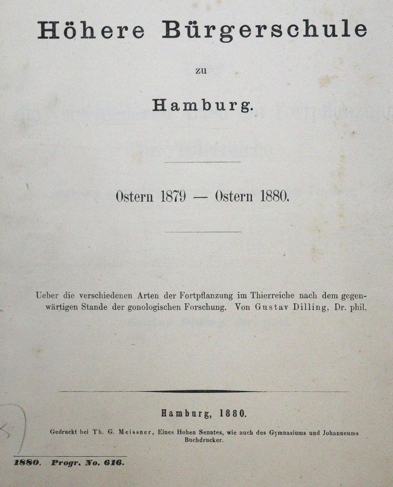 Große Abbildung Nr.2: 126-862 Schulprogramme.: (Studentika und Hochschulen)