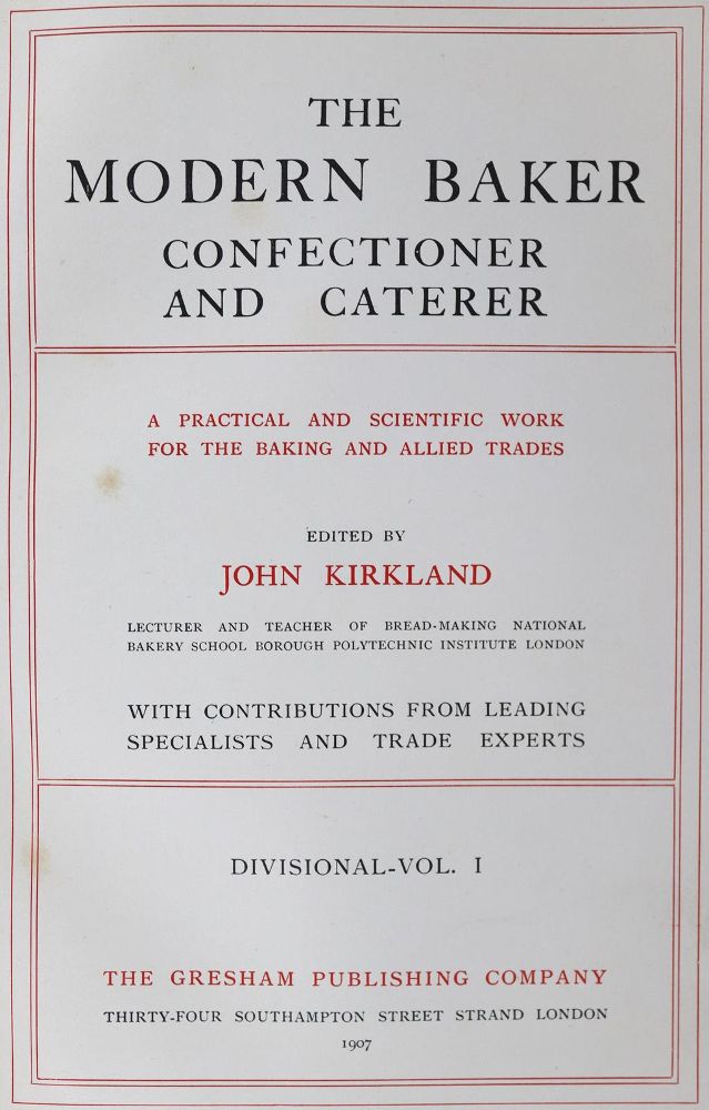 Große Abbildung Nr.1: 126-875 Kirkland,J.: (Küche und Haushalt, Bäckerei und Konditorei)