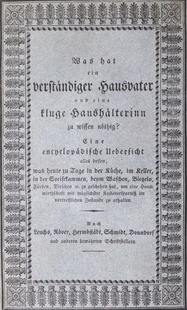 Große Abbildung Nr.2: 126-890 Burnet,M.: (Küche und Haushalt, Haushalt)
