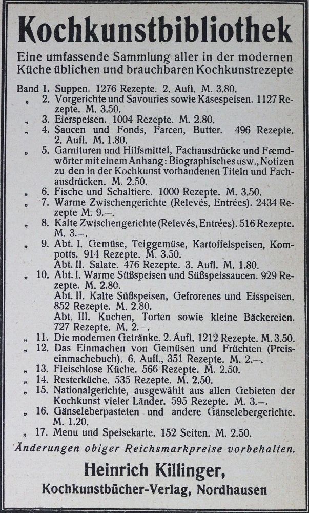 Große Abbildung Nr.2: 126-913 Kochkunstbibliothek.: (Küche und Haushalt, Kochbücher)