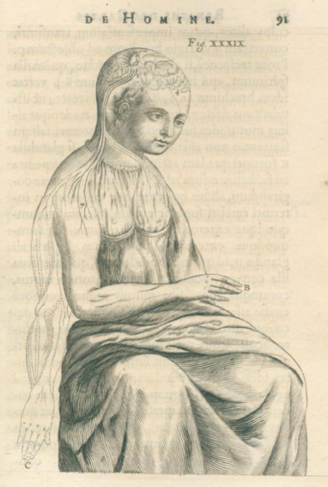 Große Abbildung Nr.1: 126-93 Descartes,R.: (Aus der Sammlung Professor Dr.Dr.Johannes Büttner Teil 1)