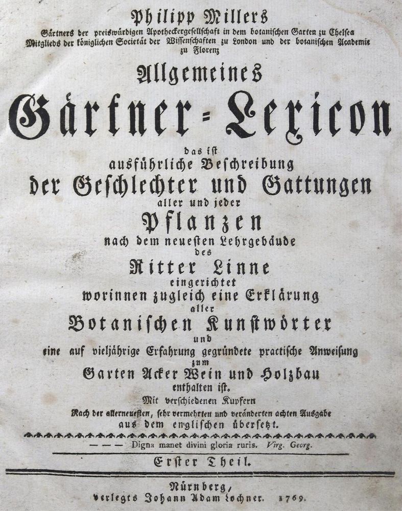 Große Abbildung Nr.2: 126-934 Miller,P.: (Land- und Forstwirtschaft, Garten)