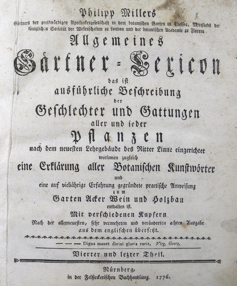 Große Abbildung Nr.5: 126-934 Miller,P.: (Land- und Forstwirtschaft, Garten)