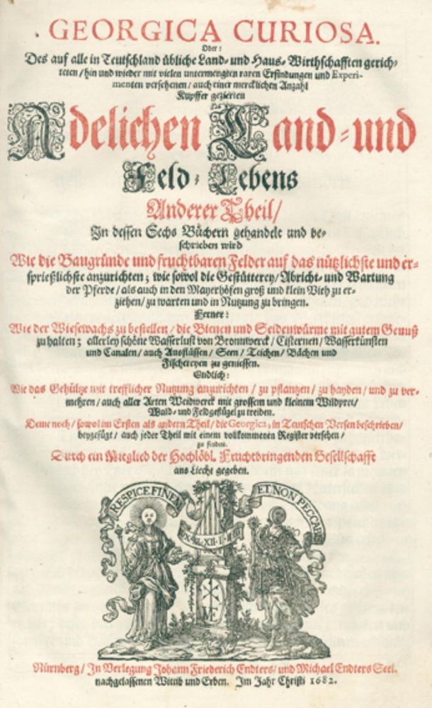 Große Abbildung Nr.1: 126-935 Hohberg,W.H.v.: (Land- und Forstwirtschaft)