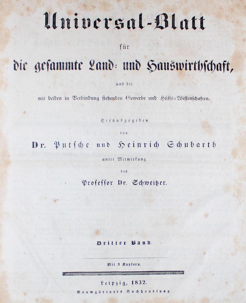 Große Abbildung Nr.1: 126-937 Oekonomische Neuigkeiten: (Land- und Forstwirtschaft)