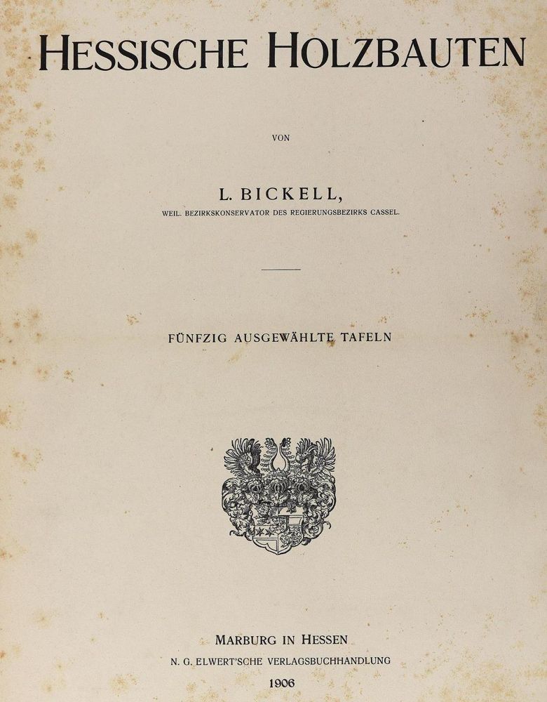 Große Abbildung Nr.1: 126-948 Bickell,L.: (Architektur)