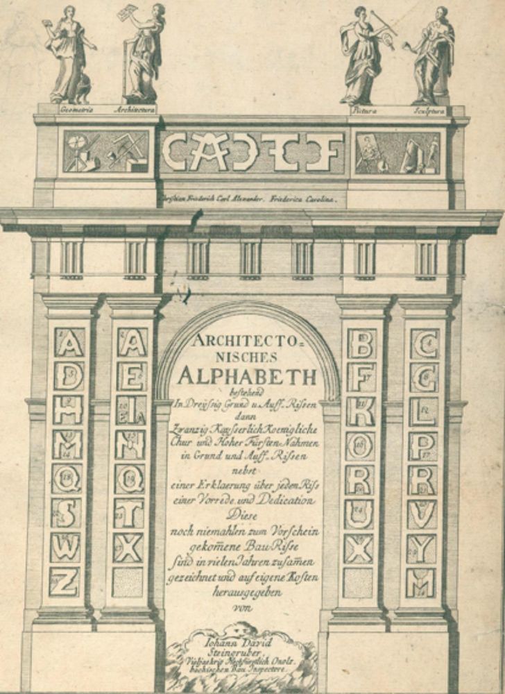 Große Abbildung Nr.1: 126-959 Steingruber,J.D.: (Architektur)