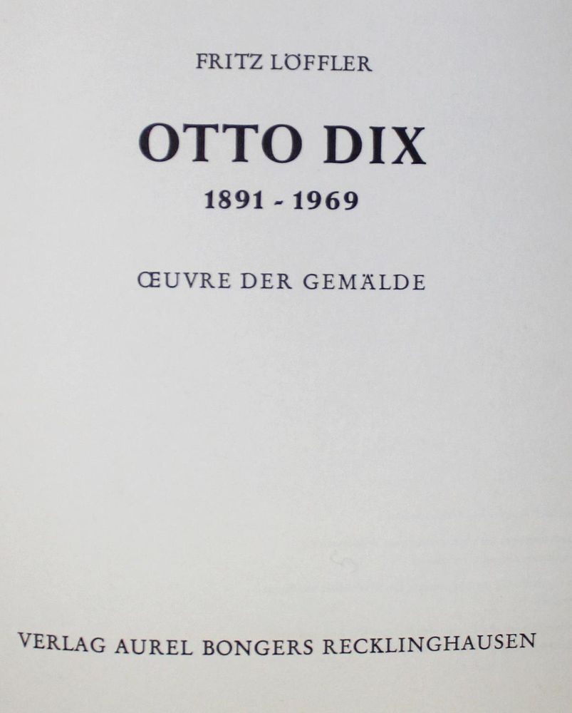 Große Abbildung Nr.2: 126-977 Löffler,F.: (Dix)