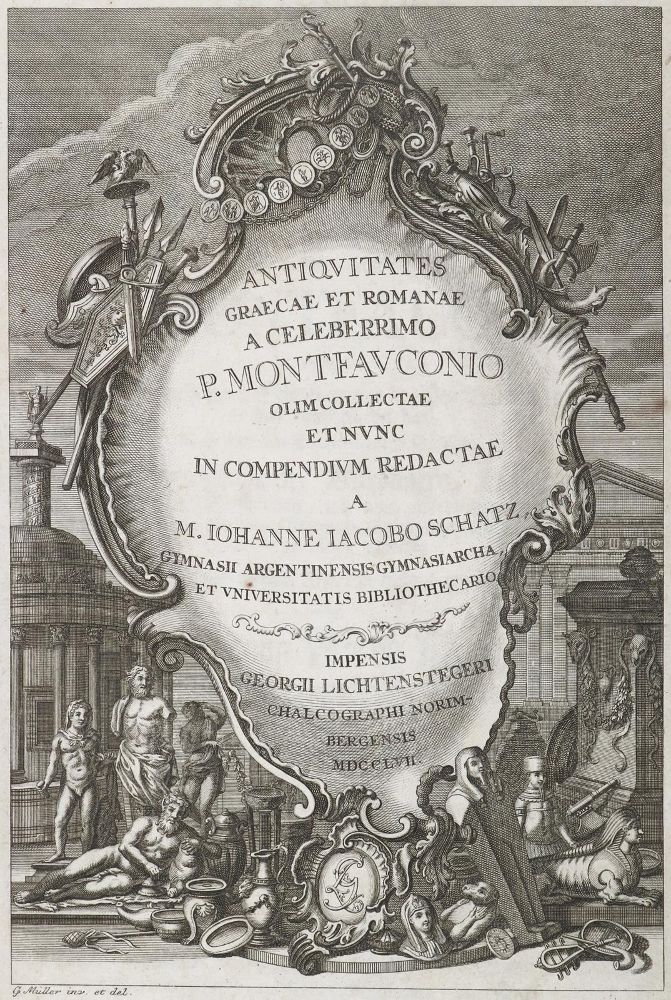 Große Abbildung Nr.2: 126-993 Montfaucon,B.de.: (Kunstwissenschaft)