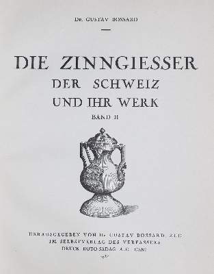 Bild Nr.1: 126-1014 Bossard,G.: (Zinn)