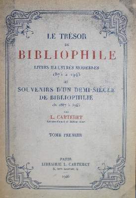 Bild Nr.1: 126-1018 Carteret,L.: (Bibliographie und Buchwesen)