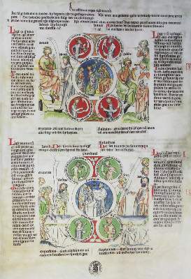 Bild Nr.1: 126-1027 Biblia pauperum.: (Faksimile)