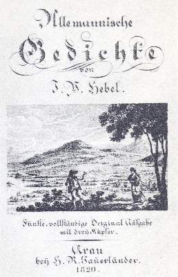 Bild Nr.1: 126-1036 Hebel,J.P.: (Faksimile)