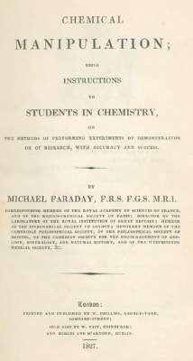 Bild Nr.1: 126-104 Faraday,M.: (Aus der Sammlung Professor Dr.Dr.Johannes Büttner Teil 1)