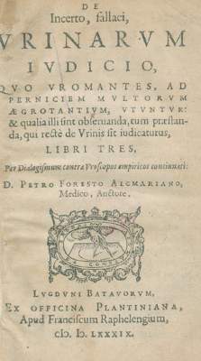 Bild Nr.1: 126-111 Foreest, P. van.: (Aus der Sammlung Professor Dr.Dr.Johannes Büttner Teil 1)