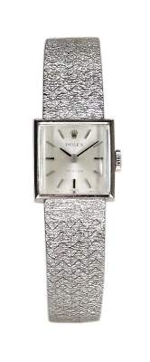 Bild Nr.1: 126-1114 Rolex 750 WG Damenuhr: (Aktuelle Mode - Lifestyle - Vintage, Armbanduhren)