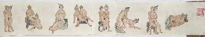 Bild Nr.1: 126-1120 Chinesisches Leporello.: (Erotika - Galantes)