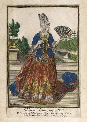 Bild Nr.1: 126-1135 Tübinger Tracht.: (Mode und Trachten)