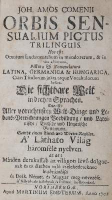 Bild Nr.1: 126-1150 Comenius,J.A.: (Kinder- und Jugendbücher)