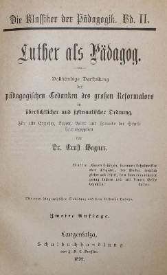 Bild Nr.1: 126-1173 Klassiker der Pädagogik, Die.: (Pädagogik)