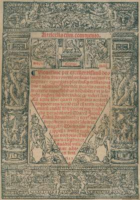 Bild Nr.1: 126-12 Articella: (Aus der Sammlung Professor Dr.Dr.Johannes Büttner Teil 1)