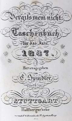 Bild Nr.3: 126-1207 Spindler,C. (Hrsg.).: (Almanache)