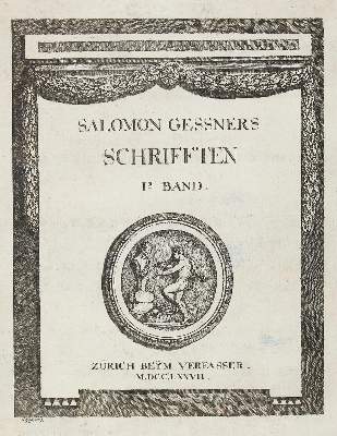 Bild Nr.2: 126-1246 Gessner,S.: (Literatur und illustrierte Bücher bis 19.Jahrhundert)