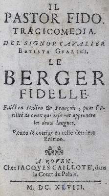 Bild Nr.1: 126-1256 Guarini,(G.)B.: (Literatur und illustrierte Bücher bis 19.Jahrhundert)