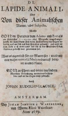 Bild Nr.1: 126-127 Glauber,J.R.: (Aus der Sammlung Professor Dr.Dr.Johannes Büttner Teil 1)