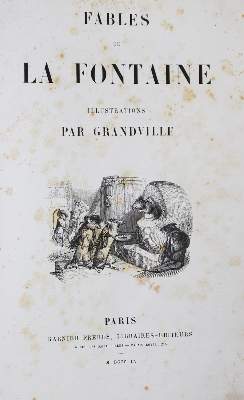 Bild Nr.1: 126-1283 La Fontaine,J.de.: (Literatur und illustrierte Bücher bis 19.Jahrhundert)