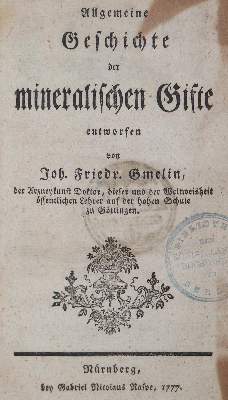 Bild Nr.1: 126-129 Gmelin,J.F.: (Aus der Sammlung Professor Dr.Dr.Johannes Büttner Teil 1)
