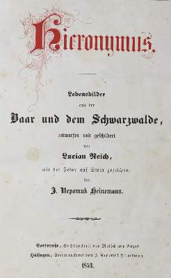 Bild Nr.1: 126-1326 Reich,L.: (Literatur und illustrierte Bücher bis 19.Jahrhundert)