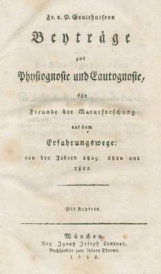 Bild Nr.1: 126-138 Gruithuisen,F.v.P.: (Aus der Sammlung Professor Dr.Dr.Johannes Büttner Teil 1)