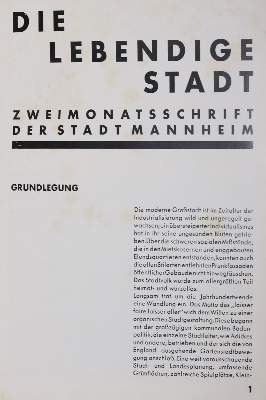 Bild Nr.1: 126-1383 Lebendige Stadt, Die.: (Bauhaus)