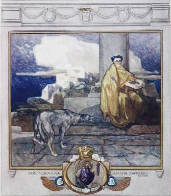 Bild Nr.10: 126-1384 Dante Alighieri.: (Bayros)