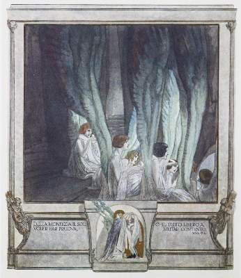 Bild Nr.12: 126-1384 Dante Alighieri.: (Bayros)
