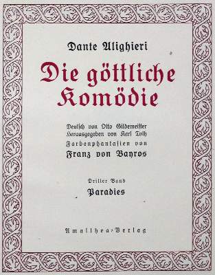 Bild Nr.14: 126-1384 Dante Alighieri.: (Bayros)