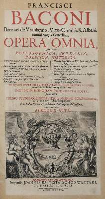 Bild Nr.1: 126-14 Bacon,F.: (Aus der Sammlung Professor Dr.Dr.Johannes Büttner Teil 1)