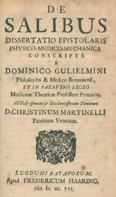 Bild Nr.1: 126-140 Guglielmini,D.: (Aus der Sammlung Professor Dr.Dr.Johannes Büttner Teil 1)