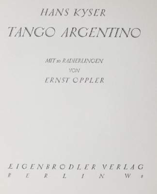 Bild Nr.1: 126-1481 Kyser,H.: (Oppler)