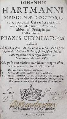 Bild Nr.1: 126-149 Hartmann,J.: (Aus der Sammlung Professor Dr.Dr.Johannes Büttner Teil 1)