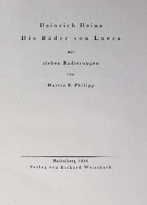 Bild Nr.1: 126-1494 Heine,H.: (Pressendrucke)