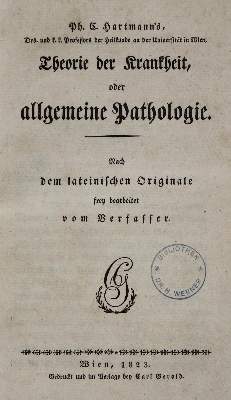 Bild Nr.1: 126-150 Hartmann,Ph.K.: (Aus der Sammlung Professor Dr.Dr.Johannes Büttner Teil 1)